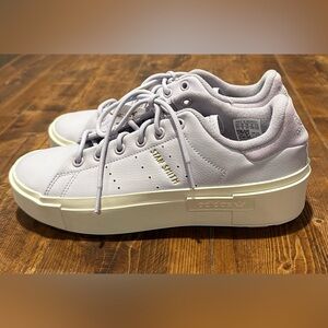 NEW Adidas Stan Smith Bonega Lifestyle Women’s Size 7.5 Purple/ White